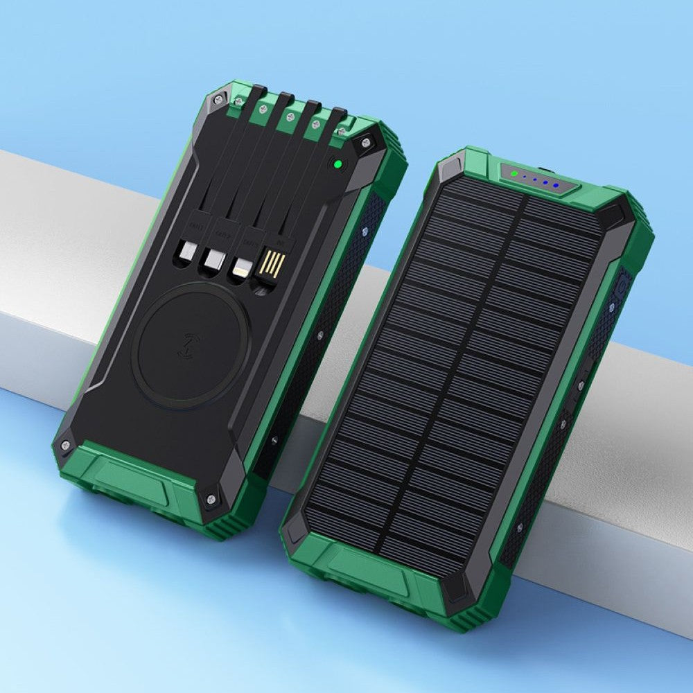 Solar Charger Power Bank ☀️🔋 Sun Power On-The-Go