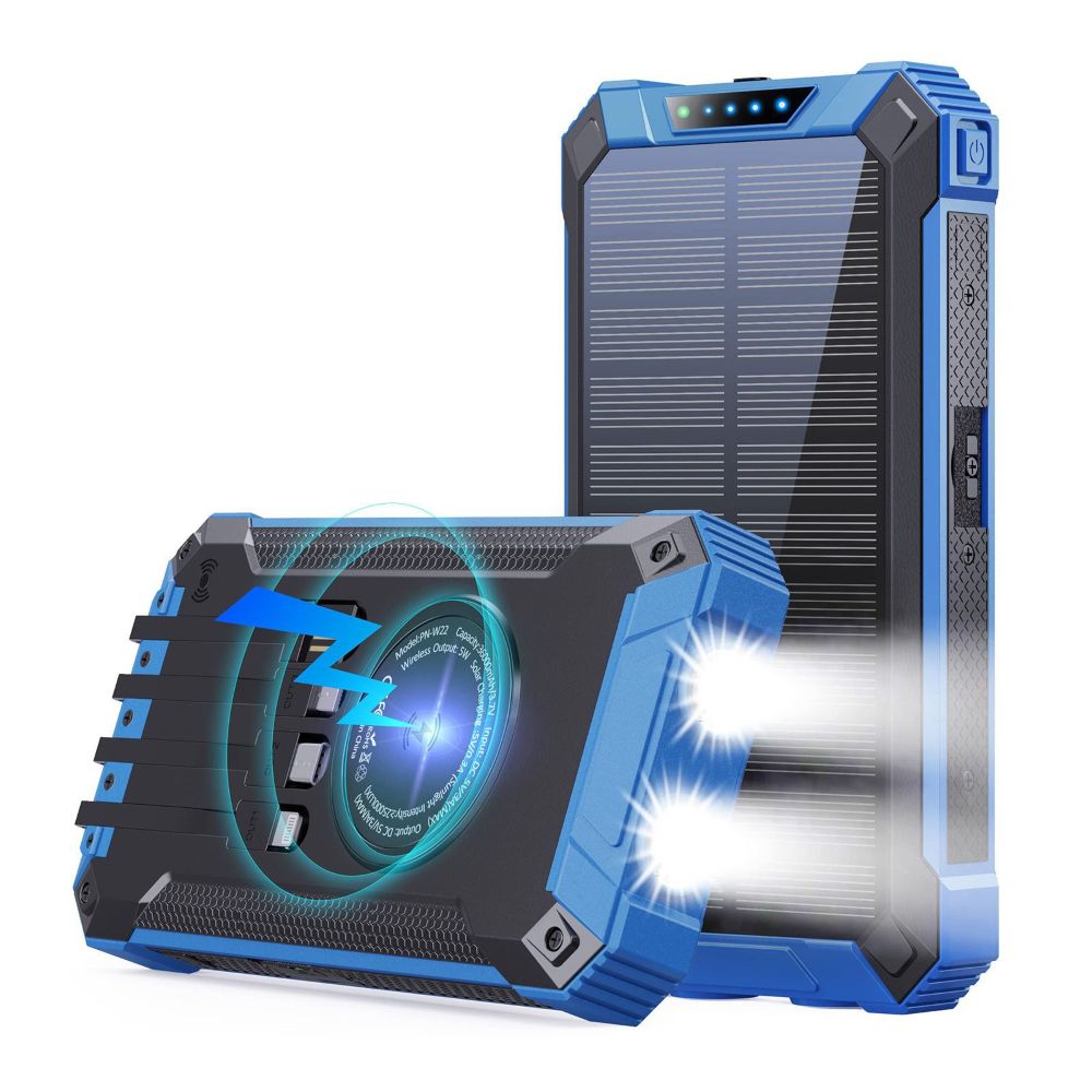 Solar Charger Power Bank ☀️🔋 Sun Power On-The-Go