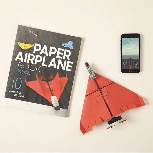 Smartphone-Controlled Paper Airplane