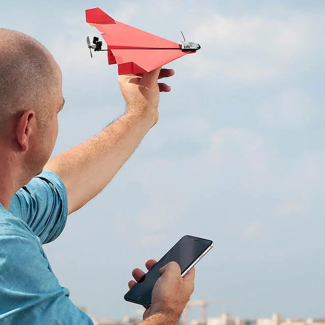 Smartphone-Controlled Paper Airplane
