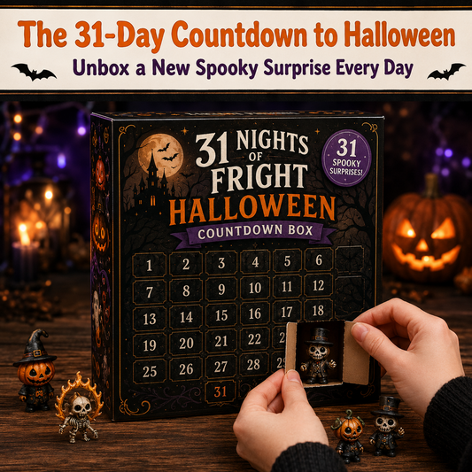 HOLIDAY SALE - 50% OFF 🎄 Halloween Countdown Advent Calendar Gift Box