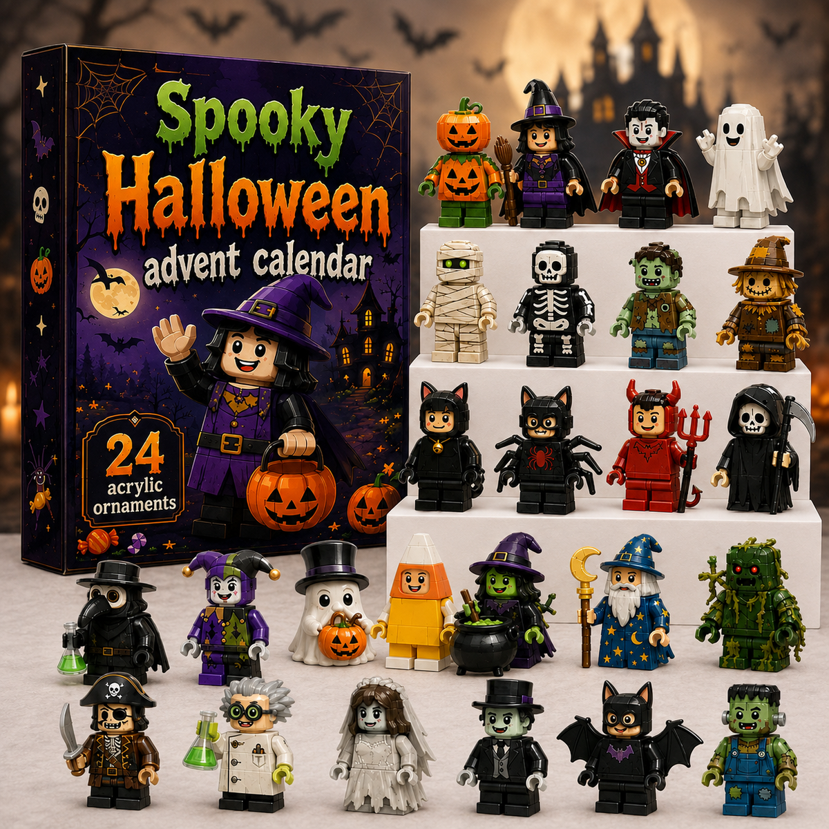 HOLIDAY SALE - 50% OFF 🎄 Halloween Countdown Advent Calendar Gift Box