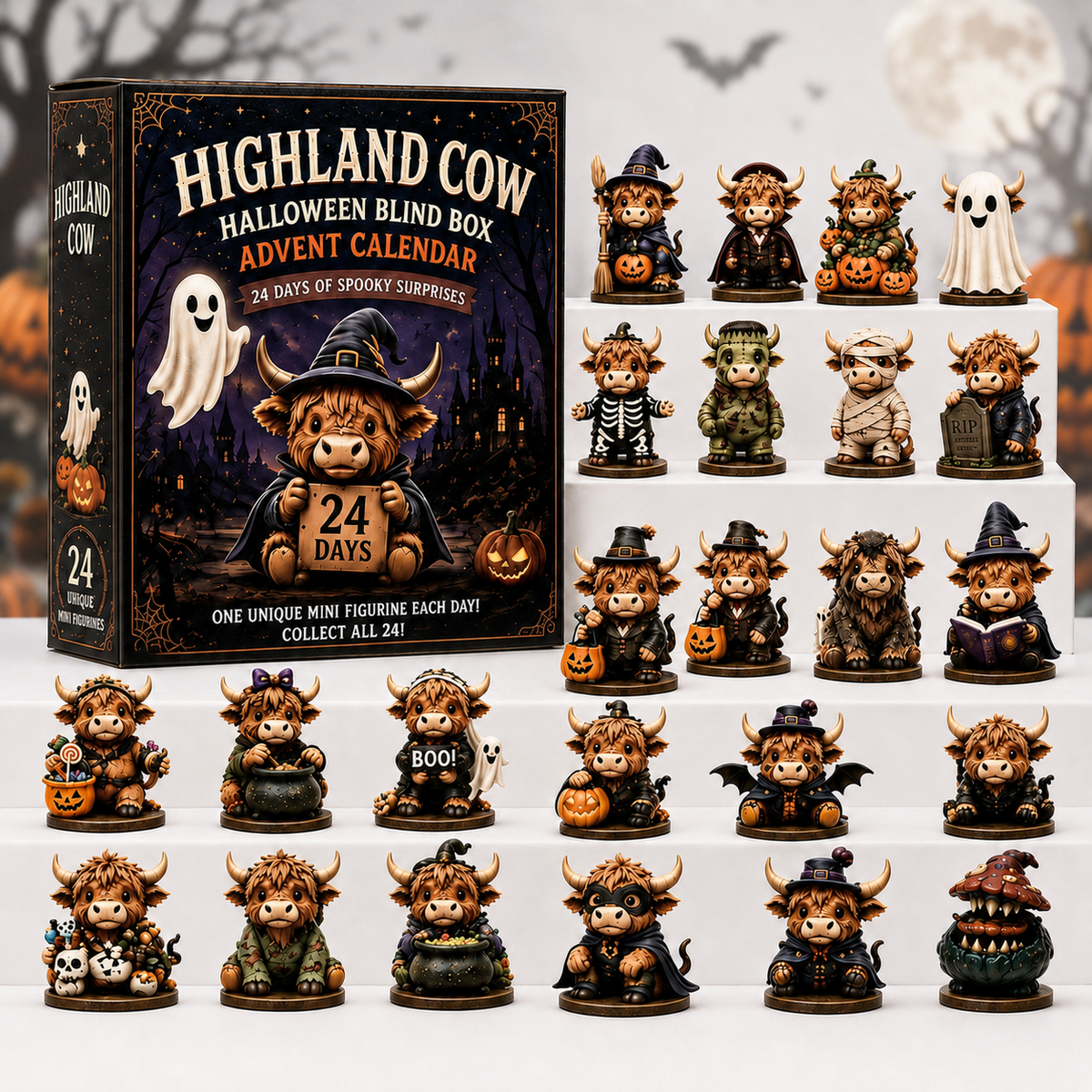 HOLIDAY SALE - 50% OFF 🎄 Halloween Countdown Advent Calendar Gift Box