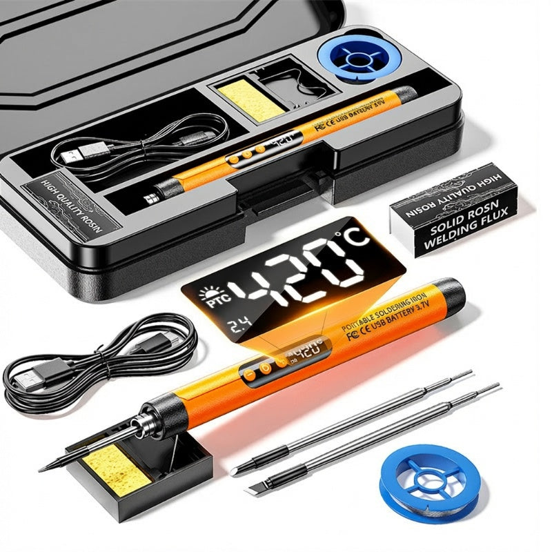 🎁Portable Electric Polishing & Soldering Kit – Perfect for All Surfaces!