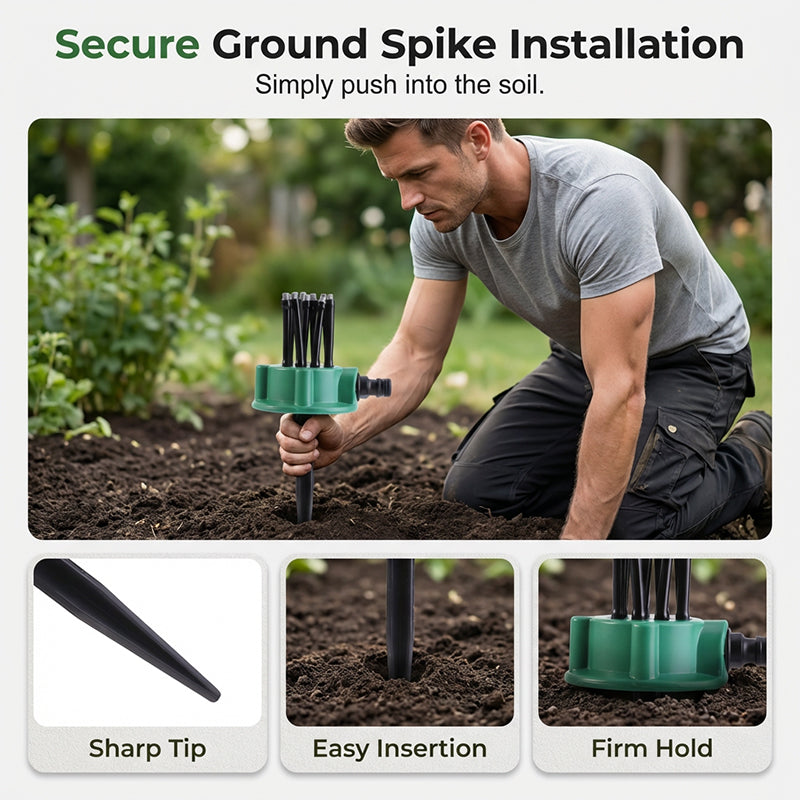 ⏳360° Rotating Lawn Sprinkler--Not just for the lawn: perfect summer fun for your kids! ☀️🏃‍♂️